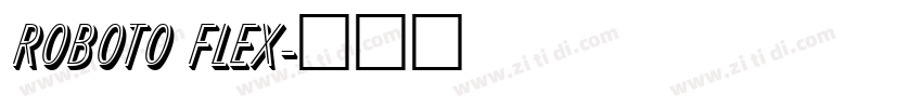 Roboto Flex字体转换